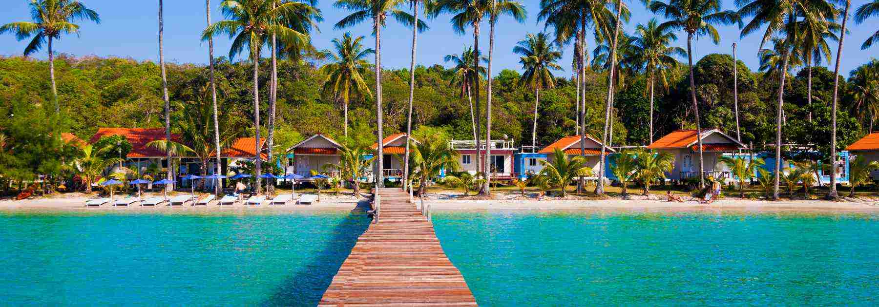 tropical travel destination where insect bites may be a risk